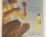 2001 Crystal Light Vintage Print Ad pa8 - £4.66 GBP