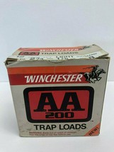 Vintage Winchester &quot;AA&quot; 200 Trap Loads Light 12 Gauge EMPTY BOX, Used-Good - £7.05 GBP