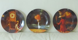 Decorative Wall Plates Depicting Paintings by Artist David Rodriguez - £54.73 GBP