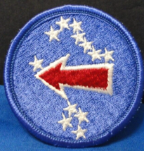 WW2 WWII US Army Patch Forces Pacific Ocean Area Red Arrow White Star Shoulder - £8.36 GBP