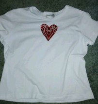 Chill Out Heart Tshirt Large - $20.00