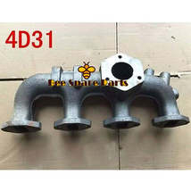 New Exhaust Manifold Pipe For Mitsubishi 4D31 Engine Kato HD450 HD512 Excavator - £158.34 GBP