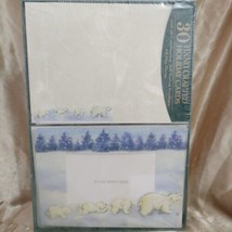 30 Hand Crafted Holiday Cards elegant Photo Holiday New Brand Paper Magic Nos - £15.81 GBP