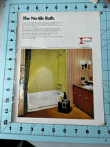 Vintage Rare 1974 Formica Bath Bathroom Original Magazine Print Ad - £9.53 GBP