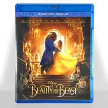Disney&#39;s - Beauty and the Beast (Blu-ray/DVD, 2017, Widescreen) Like New ! - £6.87 GBP