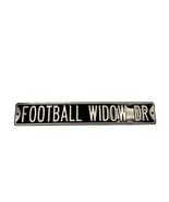 Vtg  FOOTBALL WIDOW DR License Plate Metal Sign 36” x 6” Man Cave Decor ... - $81.48 CAD