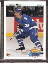 Quebec Nordiques Stephane Morin RC Rookie Card 1990 Upper Deck Hockey Card #524 - £0.39 GBP
