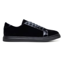 Belvedere Teo Sneaker Rich Velvet /Patent Leather Black image 2