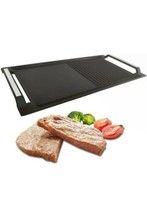 Griddle Pan, Cast Iron Grill Hot Plate, Rectangular Grill, 2 handles - £60.46 GBP