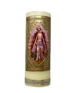 7 inch San Lazaro Cirio Pascual Repujado Finely Made Saint Lazarus Candle  - £15.48 GBP