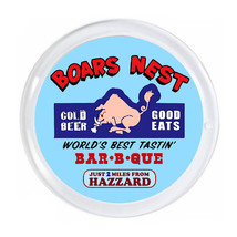 The Dukes Of Hazzard Boars Nest Fridge Magnet big round 3 inch diameter - $148.32 MXN