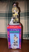 Emmett Kelly Professional Series Fireman Figure Minor Damage To Hose - $17.81