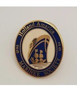 Holland America Line Mariner Society 25 Collectible Lapel Hat Vest Pin P... - £11.49 GBP