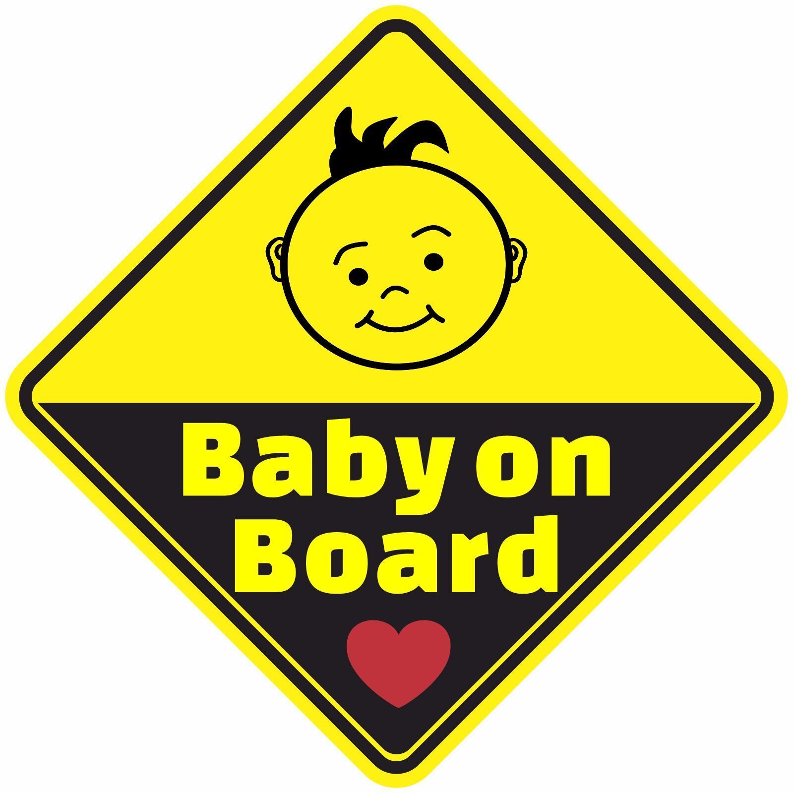 BABY ON BOARD BOY BOYS BABIES  PREGNANT OFF ASSORTED DECAL STICKER BUY 2... - $2.95
