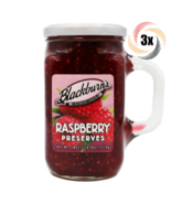 3x Mugs Blackburn&#39;s Raspberry Preserves Fat Free Mugs | 18oz | Easy To S... - €22,75 EUR