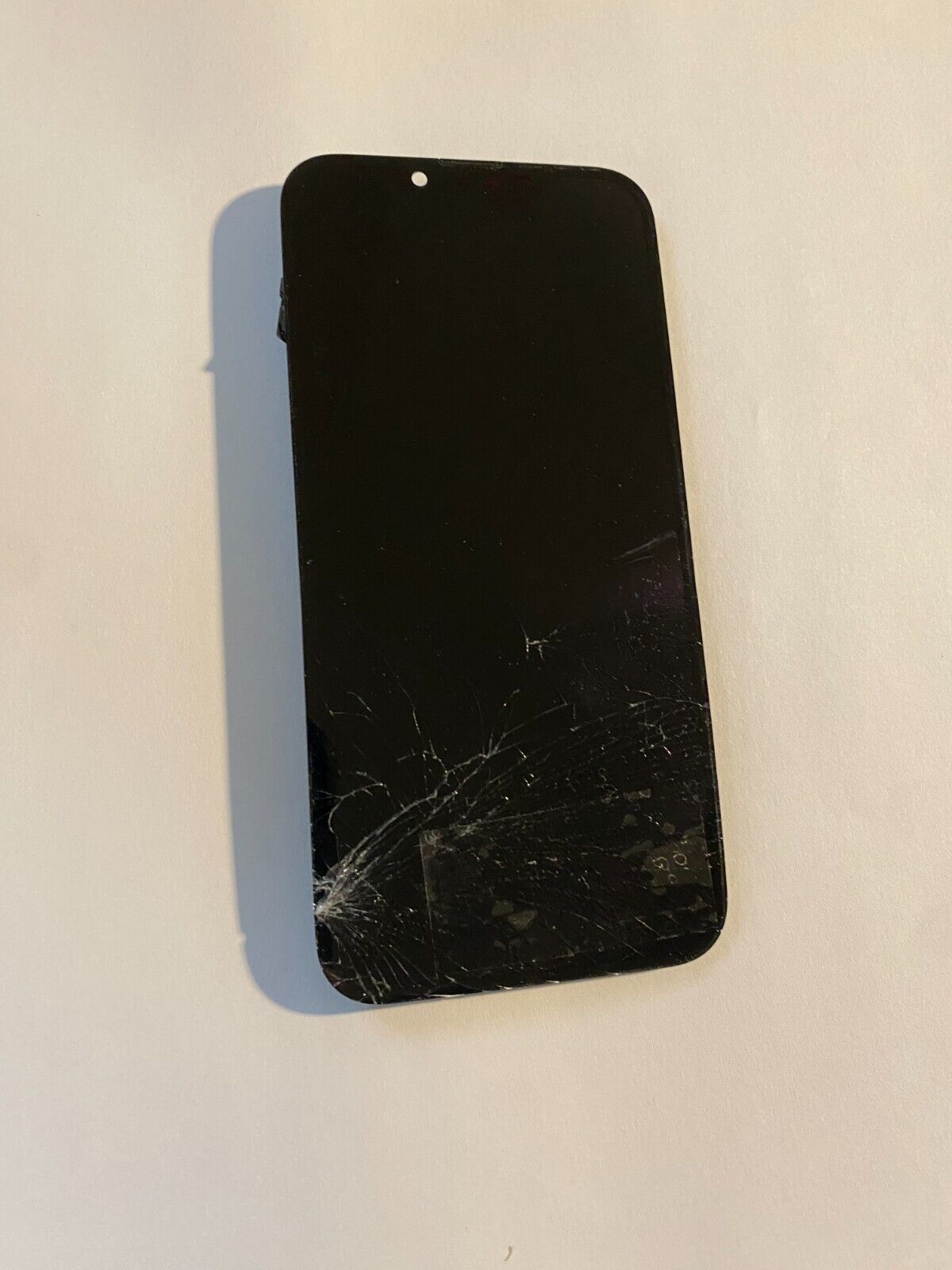 Apple iPhone 13 original cracked screen parts Read bad OLED bent - $29.70