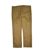 Vintage 70s Lee Riders Pants Mens 40x32 Brown Workwear Straight Leg Made... - £24.87 GBP