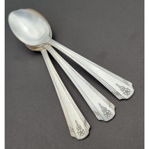 Camden BIRCHMONT Teaspoon Silver Plate Vintage Rare SET 3 - $366.58 MXN