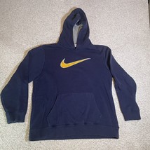 Nike Hoodie Youth Extra Large Sweatshirt Pocket Embroidered Logo Pullover - £15.79 GBP