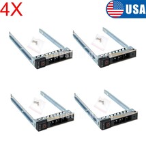 4X For Dell 14Th Gen Dxd9H Sas/Sata/Nvme 2.5&quot; Sff Hdd Tray Caddy R440 R640 R740 - $49.28