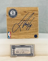 Jason Terry Brooklyn Nets Signed Floor Board Autographed NBA - £14.93 GBP