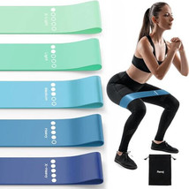 Resistance Bands for Working Out, Elastic Exercise Workout Bands for Women and M - £31.32 GBP