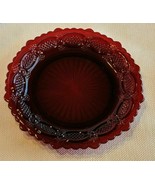 3 AVON CAPE COD salad plates RED ruby 7 1/4&quot; VINTAGE 1876 minty - £20.47 GBP