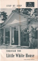 Vintage Brochure FDR Roosevelt Through the Little White House Warm Sprin... - $75.38 MXN