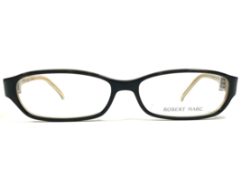 Robert Marc Eyeglasses Frames 200-31 Brown Yellow Rectangular Full Rim 48-15-130 - £74.97 GBP
