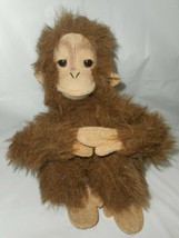Dakin 1979 Marmalade Monkey Nature Babies Brown Flat Hands Retired - $32.29
