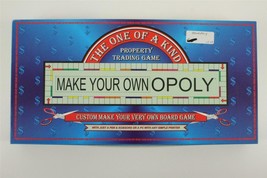 Custom TDC PC Print Board Game MAKE YOUR OWN Monopoly Item 1999 - $17.86