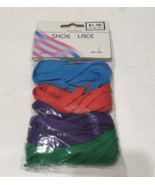 Vintage shoe laces fashion shoe lace 4 pairs still in original packaging - $381.04 MXN