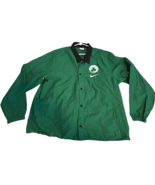 Boston Celtics Nike Green Warmup Jacket Men XXL Lightweight Full Snap DH... - $800.34 MXN