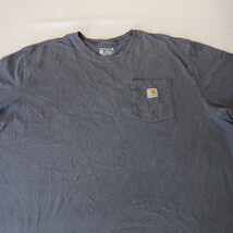 Carhartt K87 BLS Loose Fit Mens Blue Cotton Short Sleeve Crewneck T-Shirt Sz 3XL image 12