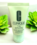 CLINIQUE 7 DAY SCRUB CREAM RINSE-OFF FORMULA 30mL / 1 oz FREE SHIPPING - $22.46 CAD
