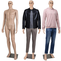 Male Mannequin 73 Inch Adjustable Full Body Torso Dress Form 360° Rotati... - €123,95 EUR