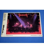 Nazareth Poster Mini Sticker Vintage 1983 Fool Circle Ltd. Bi-Rite #234 - $41.01 CAD