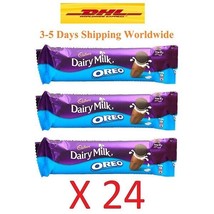 24 Piece Cadbury Dairy Milk Oreo Chocolate Bar 35 gm /1.23 oz Candy bar - $69.35