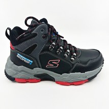 Skechers Drollix Black Charcoal Kids Size 13.5 Waterproof Boots - £39.83 GBP