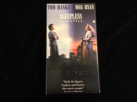 VHS Sleepless In Seattle 1993 Tom Hanks, Meg Ryan, Ross Malinger, Rita Wilson - £5.53 GBP