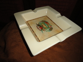 San Cristobal Ceramic Large Size Cigar Ashtray 10" W x 92.5" W x 2" H  image 7