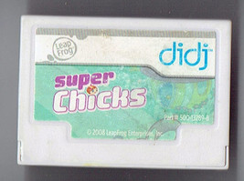 leapFrog DiDj Game Cart Super Chicks Game Cartridge Game rare HTF - £7.50 GBP