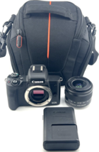 Canon EOS M50 24.1MP Mirrorless Digital Camera EF M 15-45mm IS STM Lens ... - $455.97