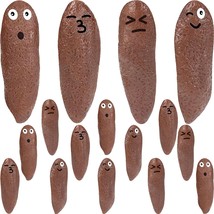 Poop Finger Slingshot 12 Pack Flying Rubber Poo Sling Shot Toys Bulk Silly Novel - £19.59 GBP