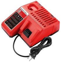 Replacement Charger Compatible With Milwaukee 12V-18V Lithium Battery 48-11-1815 - £37.56 GBP