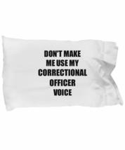 EzGift Correctional Officer Pillowcase Coworker Gift Idea Funny Gag for Job Pill - £17.43 GBP