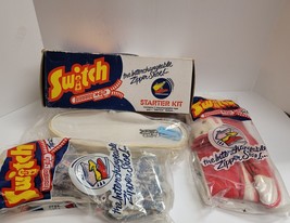 Vintage Switch Zipper Shoe Starter Kit Complete NOS 1987 Size 8 Dr. Pepp... - £104.93 GBP