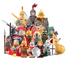 Roman Soldier Gladiator Spartan Warrior the Teutonic Knight 20pcs Minifigure Toy - $31.49