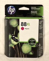 Genuine New HP 88XL Magenta Ink Cartridge Exp. 1/2019 Sealed Unopened Package - £10.10 GBP