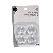 Dritz Plastic Class 66 Bobbins 4 Count 930 - $4.95
